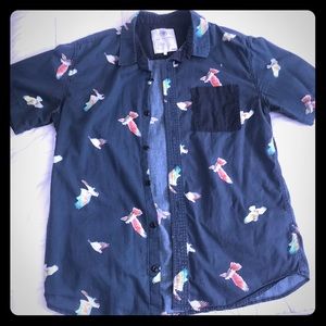 On the Byas men’s short sleeve button up